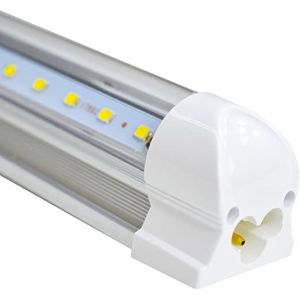 AC85-265V Brightness T8 LED Tube Light 1500mm 5ft 25w Clear Cover 6000k IP44