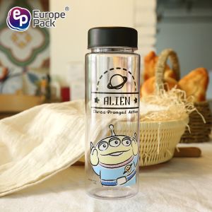 Cartoon design children's plastic drinking cups with LIDS