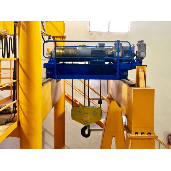 Lifting Single Electromagnetic Brake 40t Electric Hoist Winch