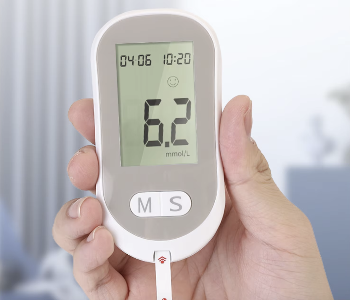 ISO 13485 Medical Diagnostic Equipment Blood Glucose Meter Customized