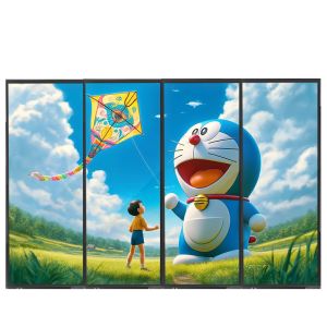 75 Inch Full Screen Floor Standing Digital Signage Kiosk 86 Inch with 4K