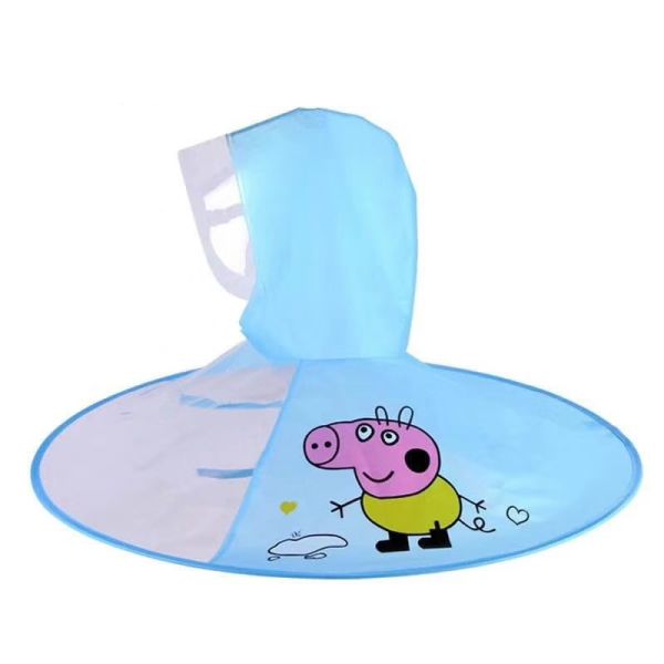 Buy 120cm Height Cartoon Printing Foldable Children Raincoat at wholesale prices