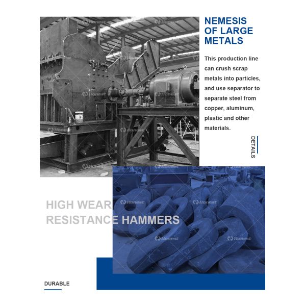 Industrial Hammer Mill Crusher Mining Construction Waste Recycling Durable Design Affordable Price