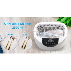 2.5 Liter Digital Ultrasonic Cleaner 40kHz Overheating Protection Function