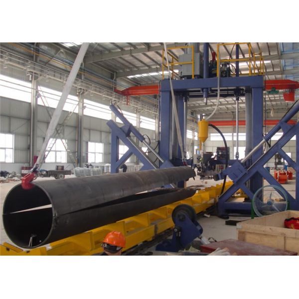 Buy Q235A High Mast 60-1000mm Light Pole Welding Machine at wholesale prices