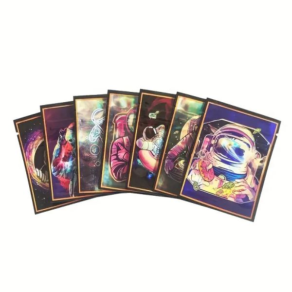 Customizable Aluminium Zipper Bag Securely Store In Cool/Dry Place 3.5 Mil