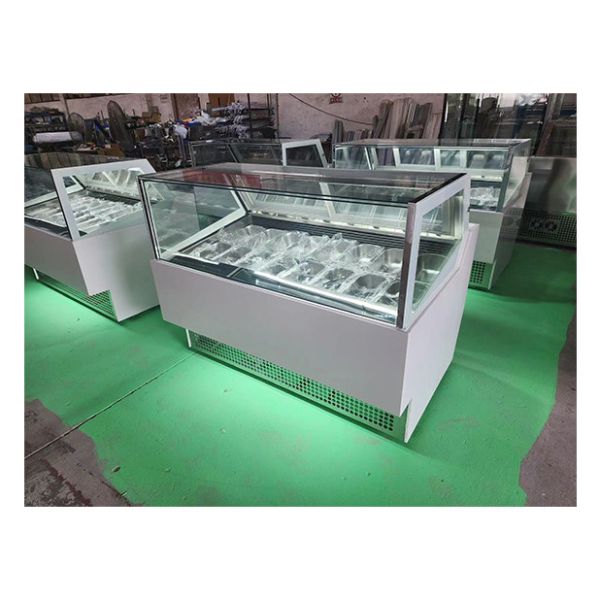 Ice Cream Shops / Convenience Stores Use Commercial Stainless Steel Glass Ice