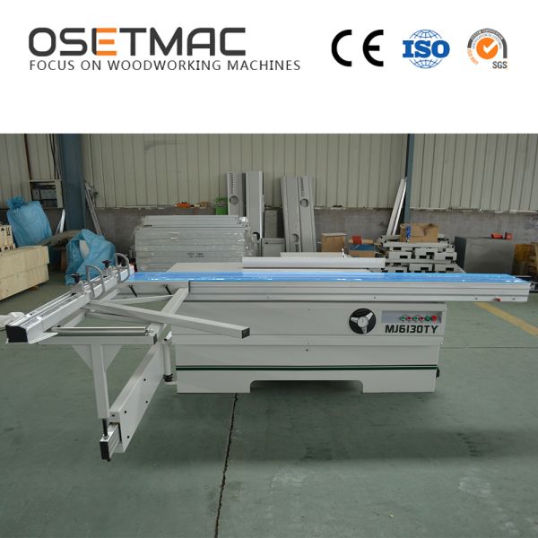 5.5 1.1 kW Precision CE Certified Sliding Panel Saw for Furniture Shop OSETMAC MJ6130TY