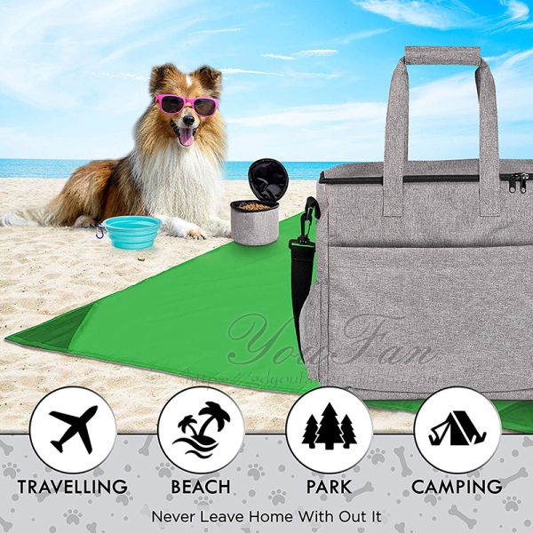 Pet Supplies Weekend Tote Organizer Travel Bag for Dogs