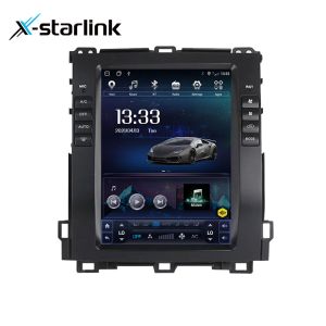 9.7inch Android Tesla Style Touch Screen Car Dvd Radio Player For Toyota Prado