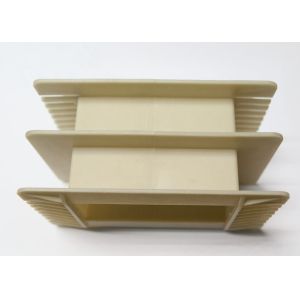 Plastic Single Phase Coil Former Bobbin In Transformer EI Double Section EI 600