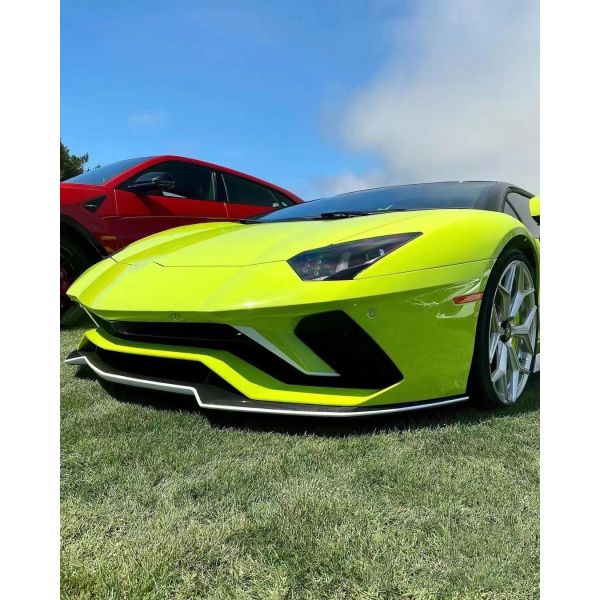 For Lamborghini Aventador LP700 Carbon Fiber Body Kit LP740 Style Front and Rear Bumper Spoilers