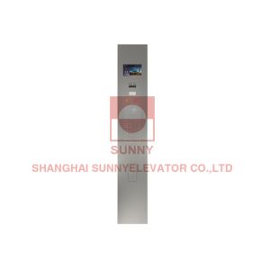 COP Front Wall Passenger Lift Parts With Stainless Steel Button