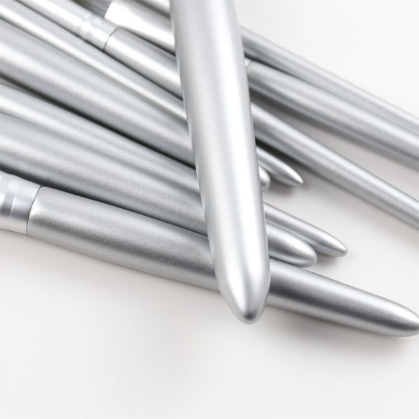 Beauty Care Make Tools Silver Rigorous Workmanship Cosmetic Brush
