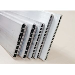 Extruded Microchannel Tube Aluminum Spare Parts For Condenser , Customized