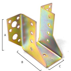 Multipurpose Triangle Bracket Custom Metal Stainless Steel Joist Hangers Angle