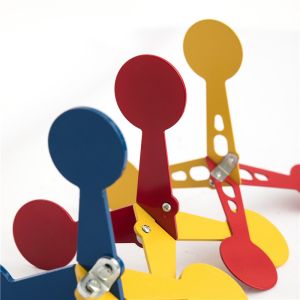 China Pistola Shooting Target Accessories Pistola Steel Walking Target Plate on sale