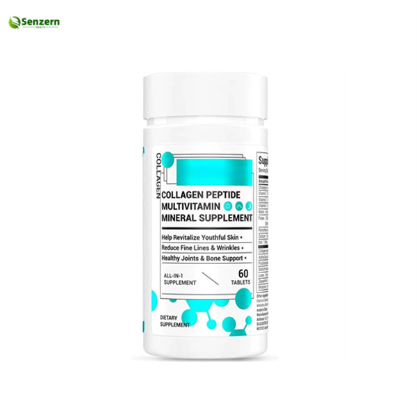 VC VE Collagen Peptides Tablets 60pcs Sodium Hyaluronate Collagen Diet