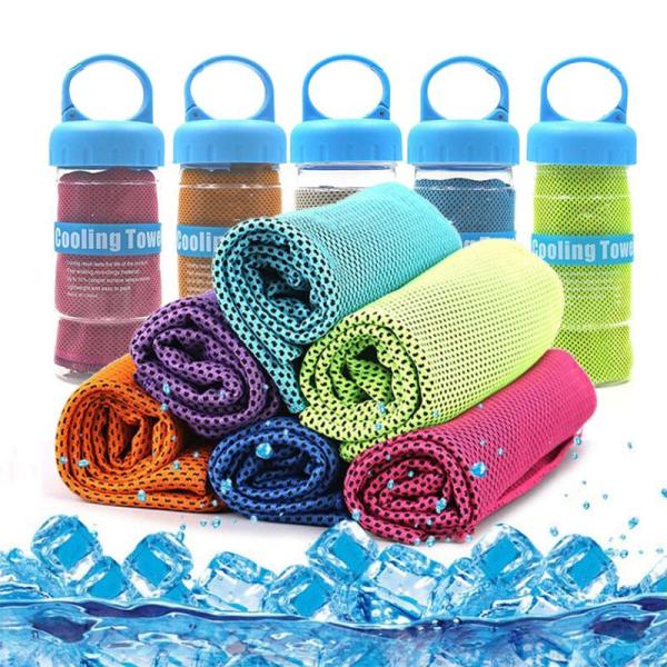 Customized Logo Personalized Quick Dry Travel Towel Lightweight Ice Cold Cool