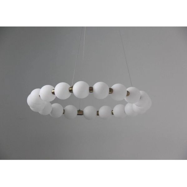 Buy Glass Ball Dining Room Bedroom Study Dining Room Coffee Bar Decoration Lamp Hanging Kitchen Lamp at wholesale prices