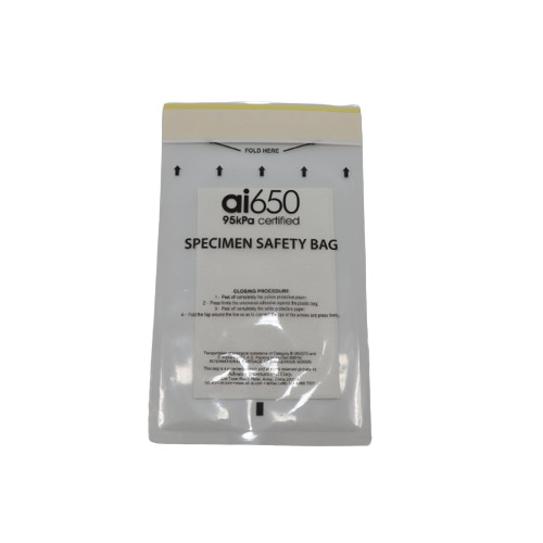 Buy Printing Biohazard Symbol 95kPa Hazardous Waste Bag For Industrial at wholesale prices