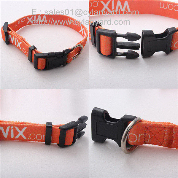 Solid Basic Nylon Dog Collars, Matching pet leash available separately