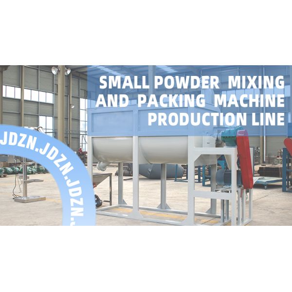Blue Detergent Powder Making Machine with Mixing Function and Additional Capabilities