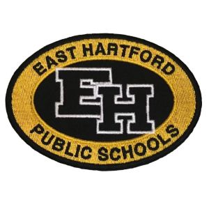 China Heat Press Transfer 120D School Uniform Logo Patches Embroidery on sale