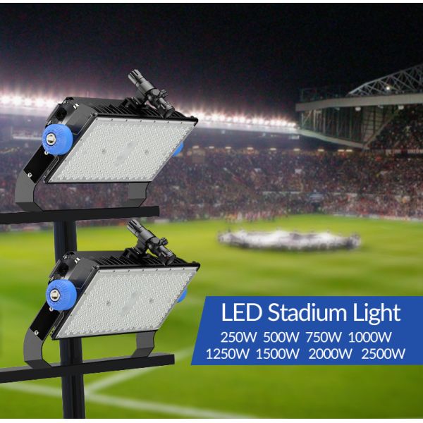 Buy Eco Friendly 1250W Football Pitch Floodlights for Soccer Stadium at wholesale prices