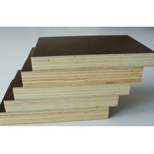 Quality gloosy brown colour film faced plywood for sale