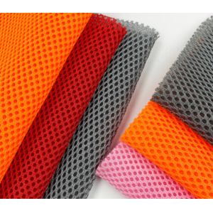 Recycled Polyester single back Sandwich 3D Air Mesh Fabric