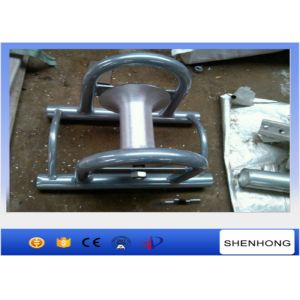 Straing Line Aluminum Cable Pulling Pulley 160mm Width 140mm Diameter