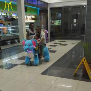 Quality Hansel indoor playground walking stuffed electric animal scooter for sale for sale