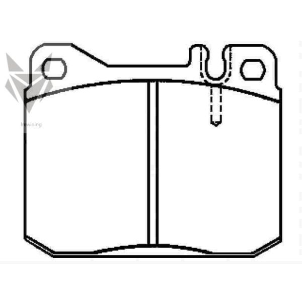Buy Auto Brake Pads MERCEDES BENZ Coupe Kombi Estate SL Coupe Saloon 0004206320 at wholesale prices