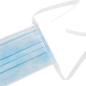 SGS Disposable Surgical Face Mask , Protective Mouth Mask Fiberglass free