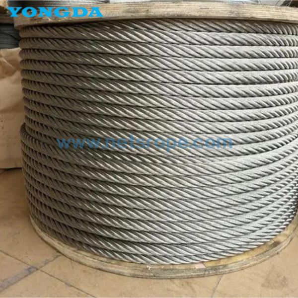 Galvanized Steel Wire Rope 18mm For Highway Guardrail