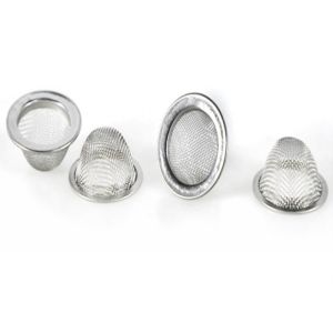 Oil Filteration Filter Wire Mesh Stainless Steel Filter Cap Corrosion Resistance