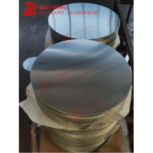 99.9% Pure 1100 Aluminum Circle With Smooth Surface And Silver Finish