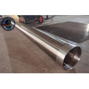 SS304 Vee Wire Water Well Screen Non Clogging Long Lasting Performance