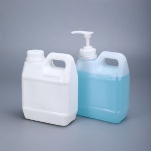 Square Transparent 1L HDPE Jerry Can Barrel Plastic Gallon Pail for in