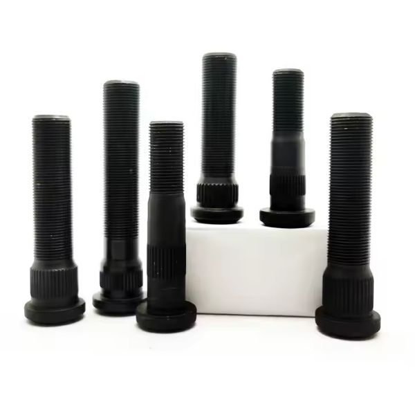 Grade 10.9 Black Wheel Bearing Bolt For Mack Kenworth BIRLOS American Trailer