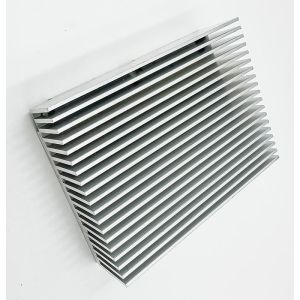 CNC Machining Metal Parts Aluminum Heatsink For Photovoltaic Inverter