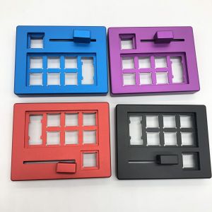 Quality Micro Al7075 Anodized Brushed CNC Aluminum Shaft Parts for sale