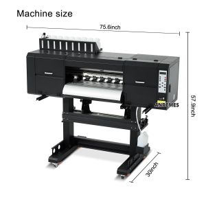 High Speed Printing 3 Head I3200 A1 DTF Printer for Fluorescent T-Shirt Druck