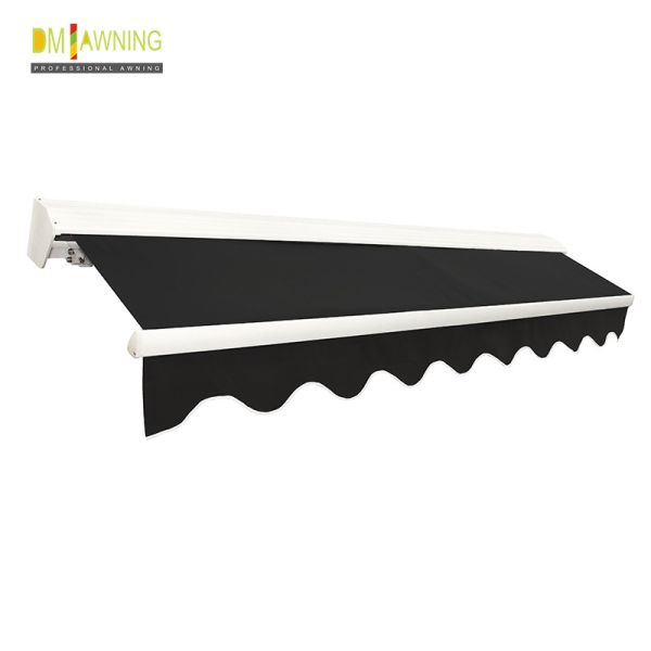Buy Acrylic Manual Retractable Awning Outdoor Sun Shade Canopy at wholesale prices