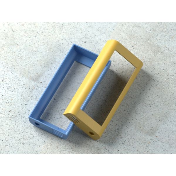 OEM / ODM : Hot Runner Injection Molding & Smart Doorbell Cover (1*2) No.23679