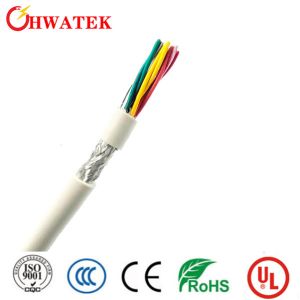 E308860 UL Type Bared Copper Stranded CM 4 Pair 26AWG 30V 80℃ PVC Jacket CAT5E