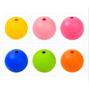 S M L Size Silicone Ice Ball for Sustainable Whiskey Single Hole Design