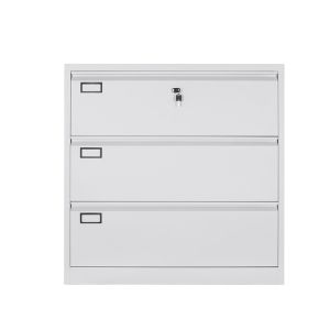 Electrostatic Powder Coating 3 Drawer Steel Filing Cabinet Fireproof Filing