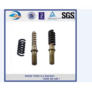 Bronze / Iron / Aluminum Railway Sleeper Fixing Screws 10.9 Grade